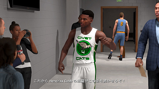 画像ギャラリー No.022のサムネイル画像 / 「NBA 2K21」プレイレポート。海外ドラマのような物語と成長を描く「マイキャリア」をはじめ,今年もバスケットボールの魅力を存分に楽しめる