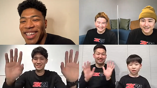画像ギャラリー No.001のサムネイル画像 / 「NBA 2K21」,八村 塁選手の誕生日を祝う長編動画が公開