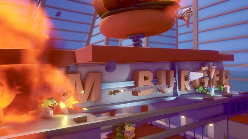 画像ギャラリー No.003のサムネイル画像 / 最大32人のクロスプレイに対応するバトルロイヤルアクション「Worms Rumble」がアナウンス。あのミミズゲームがリアルタイム制を導入