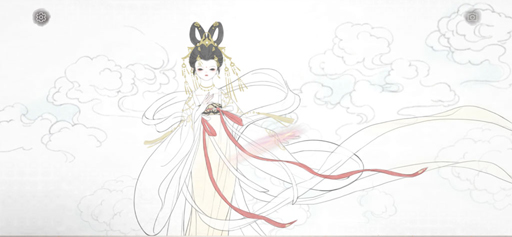 画像ギャラリー No.005のサムネイル画像 / 【PR】それは恨みか愛か。古典を遊ぶ「絵巻・長恨歌」が,現代のスマホゲーム文化で光るのは