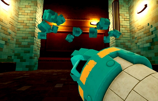 画像ギャラリー No.012のサムネイル画像 / 「ロックマンVR 狙われたバーチャルワールド！！」が7月18日に稼働開始。「ロックマン11」の世界観を落とし込んだVRシューティングゲーム