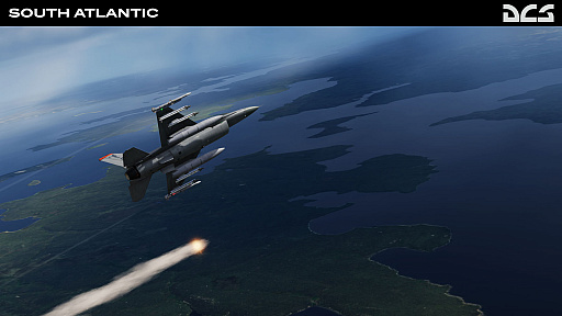 画像ギャラリー No.006のサムネイル画像 / 「DCS World」，南大西洋をモチーフにした拡張マップ“DCS: South Atlantic Map”のアーリーアクセス版がリリースに