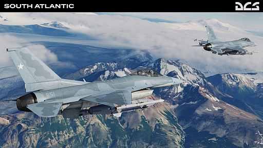 画像ギャラリー No.008のサムネイル画像 / 「DCS World」，南大西洋をモチーフにした拡張マップ“DCS: South Atlantic Map”のアーリーアクセス版がリリースに