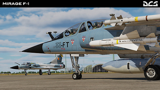 画像ギャラリー No.002のサムネイル画像 / 「DCS: Mirage F-1」の販売スタート。一世を風靡したマルチロール機,ミラージュF1が“DCS World”に参戦