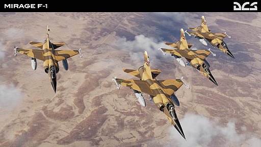 画像ギャラリー No.005のサムネイル画像 / 「DCS: Mirage F-1」の販売スタート。一世を風靡したマルチロール機,ミラージュF1が“DCS World”に参戦