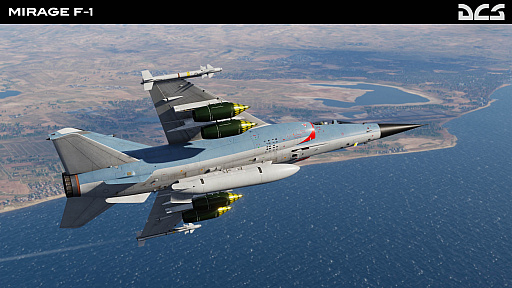 画像ギャラリー No.006のサムネイル画像 / 「DCS: Mirage F-1」の販売スタート。一世を風靡したマルチロール機,ミラージュF1が“DCS World”に参戦