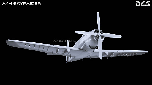 画像ギャラリー No.003のサムネイル画像 / 「DCS World」,機体モジュール「DCS: A-1H Skyraider」の制作を発表。巨大なペイロードと長い航続距離を誇る“スパッド”がDCSに参戦