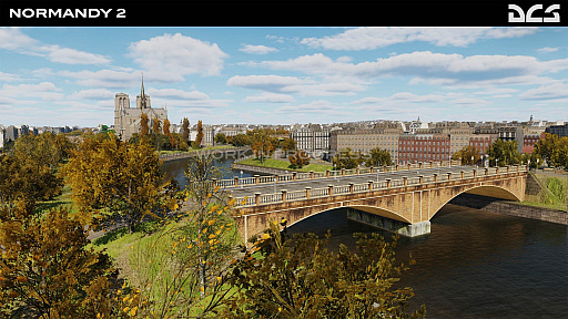 画像ギャラリー No.002のサムネイル画像 / 「DCS World」,イギリス南部とフランス北部を収録した最新マップモジュール,「DCS: Normandy 2.0」をリリース
