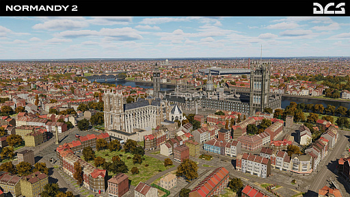画像ギャラリー No.003のサムネイル画像 / 「DCS World」,イギリス南部とフランス北部を収録した最新マップモジュール,「DCS: Normandy 2.0」をリリース
