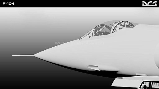 画像ギャラリー No.002のサムネイル画像 / 最後の有人戦闘機と呼ばれた高性能ジェット戦闘機F-104が「DCS World」に参戦決定