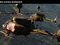 「DCS World」，機体モジュール「OH-58D Kiowa Warrior」を正式リリース。ローター上に装備した独特のMMSが特徴の偵察・軽攻撃ヘリ