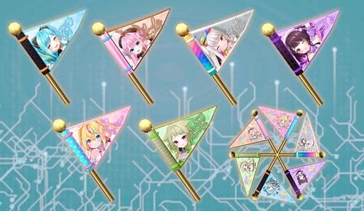 画像ギャラリー No.003のサムネイル画像 / 「CosmicBreak Universal」，個人Vtuberグループ「はしゅはぴ∞」とのコラボ第2弾がスタート