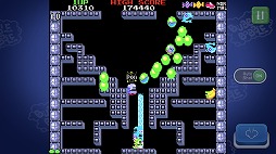 画像ギャラリー No.004のサムネイル画像 / バブルボブルがスマホ向けアプリで復活。Mobirixが「バブルボブル クラシック」の配信を本日スタート