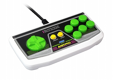 画像ギャラリー No.024のサムネイル画像 / ［TGS 2020］「アストロシティミニ」はテスト基板の「ドットリクン」も収録。さらにピンクボタンバージョンの限定版も