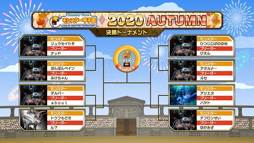 画像ギャラリー No.001のサムネイル画像 / Switch用「モンスターファーム2」，“モンスター甲子園2020 AUTUMN”の結果が発表。決勝トーナメントの動画が公開