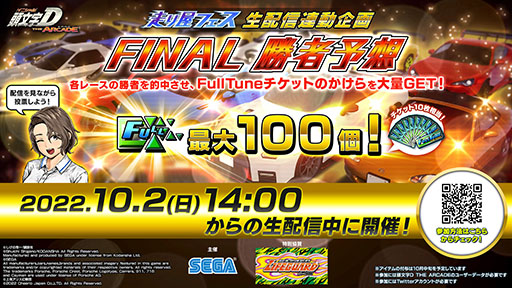 画像ギャラリー No.002のサムネイル画像 / 「頭文字DAC」，イベント“走り屋フェス FINAL ”決勝戦の模様をYouTubeで生配信
