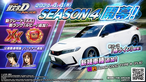 画像ギャラリー No.001のサムネイル画像 / 「頭文字DAC」,シーズン4開幕。新コース「椿ライン」や新車種「Honda CIVIC TYPE R(FL5)」が登場