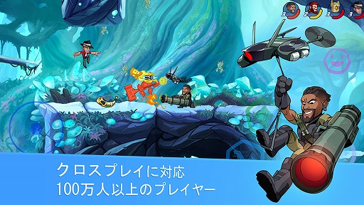 画像ギャラリー No.004のサムネイル画像 / モバイル版「ブロウルハラ」が配信開始。ログインした全プラットフォームのプレイヤーに無料スキンを配布