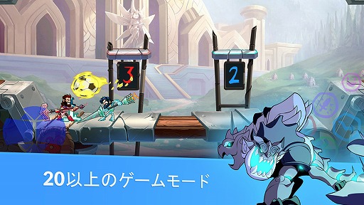画像ギャラリー No.005のサムネイル画像 / モバイル版「ブロウルハラ」が配信開始。ログインした全プラットフォームのプレイヤーに無料スキンを配布