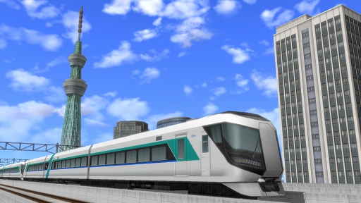 画像ギャラリー No.003のサムネイル画像 / 「A列車で行こうExp.＋ コンプリート」最新パッチで東武鉄道の特急リバティなどが登場