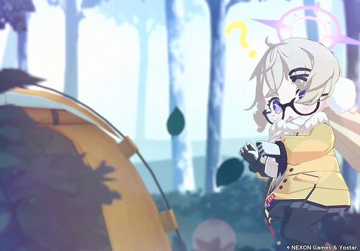 画像ギャラリー No.010のサムネイル画像 / 「ブルーアーカイブ」,イベント(電脳)新春行進曲が本日開幕。冬キャンプ衣装のハレとコタマが登場するピックアップ募集も開催