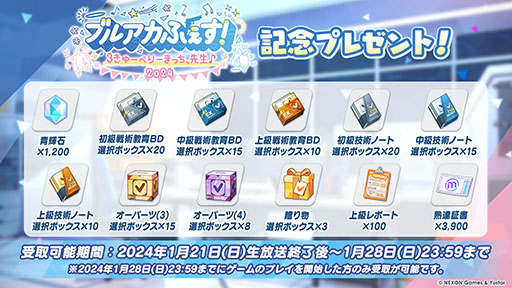 画像ギャラリー No.057のサムネイル画像 / 「ブルアカ」にアコ（ドレス），マコト，ヒナ（ドレス）ら限定生徒が1月24日より順次登場。イブキを獲得できる新イベントも開始