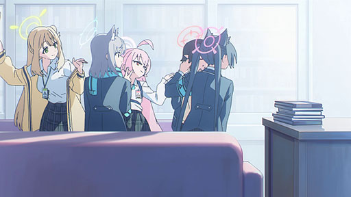 画像ギャラリー No.001のサムネイル画像 / TVアニメ「ブルーアーカイブ The Animation」,ノンクレジットED映像を公開。少女たちの穏やかな日常が描かれる