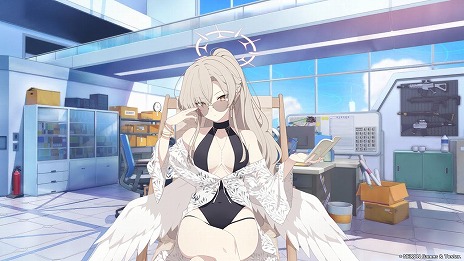 画像ギャラリー No.012のサムネイル画像 / 「ブルーアーカイブ」水着姿のナギサ＆ミカのピックアップ募集を開始。一部攻撃パターンを変更した総力戦「市街地戦・ホド」を開催