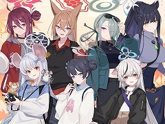 「ブルーアーカイブ POP UP STORE inマルイ」11月7日から大阪と東京で順次開催。山海経高級中学校の7人が描き下ろしイラストで登場