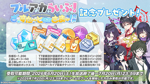 画像ギャラリー No.064のサムネイル画像 / 「ブルーアーカイブ」に水着姿のキサキ,シュンが6月24日に登場。新イベント「嵐過天晴」の詳細も明らかに