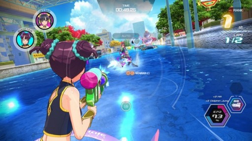 画像ギャラリー No.004のサムネイル画像 / PC版「神田川 JET GIRLS」が8月26日にSteamでリリース。ジェットレースに青春を懸ける少女達の群像劇を描いたレースアクション