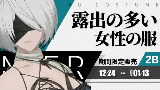 画像ギャラリー No.006のサムネイル画像 / 「パニシング:グレイレイヴン」,NieR:Automataコラボ“寄波の残響”がスタート。コラボ限定Sクラス構造体として2B,9S,A2が登場