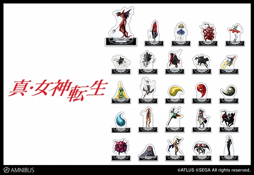 画像ギャラリー No.003のサムネイル画像 / 「真・女神転生」シリーズの複製原画やリバーシブルスカジャン，トレーディングアクリルミニフィギュアの受注が開始