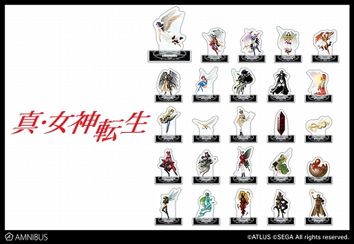 画像ギャラリー No.012のサムネイル画像 / 「真・女神転生」シリーズの複製原画やリバーシブルスカジャン，トレーディングアクリルミニフィギュアの受注が開始