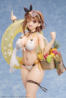 画像ギャラリー No.011のサムネイル画像 / 水着姿のライザが1/4スケールのフィギュアになって登場。高さ約44.9cmの大ボリュームで,予約受付も本日開始に