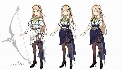 画像ギャラリー No.009のサムネイル画像 / ライザの成長した姿を描くのは,針に糸を通すような仕事。「ライザのアトリエ2」キャラクターデザインをイラストレーターのトリダモノ氏に聞く