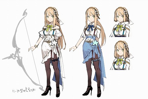 画像ギャラリー No.012のサムネイル画像 / ライザの成長した姿を描くのは,針に糸を通すような仕事。「ライザのアトリエ2」キャラクターデザインをイラストレーターのトリダモノ氏に聞く