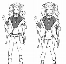 画像ギャラリー No.016のサムネイル画像 / ライザの成長した姿を描くのは,針に糸を通すような仕事。「ライザのアトリエ2」キャラクターデザインをイラストレーターのトリダモノ氏に聞く