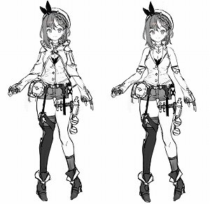 画像ギャラリー No.062のサムネイル画像 / ライザの成長した姿を描くのは，針に糸を通すような仕事。「ライザのアトリエ２」キャラクターデザインをイラストレーターのトリダモノ氏に聞く