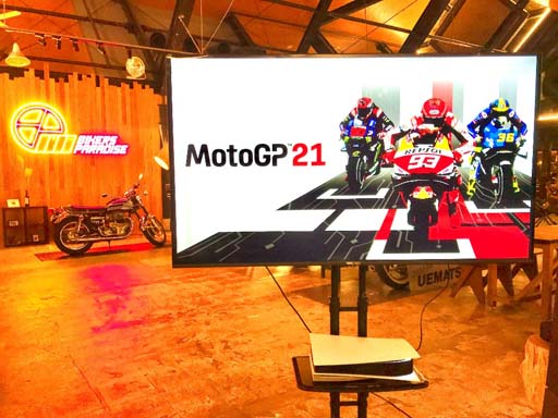 画像ギャラリー No.003のサムネイル画像 / 「MotoGP 21」と「RIDE 4」の試遊スペースがバイカーズパラダイス南箱根にオープン