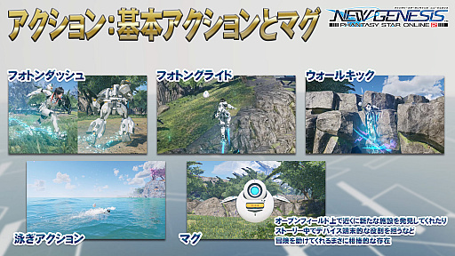 画像ギャラリー No.009のサムネイル画像 / 「PSO2 ニュージェネシス」公式番組で気になる世界設定が明らかに。武器を融合するマルチウェポンや新たな拠点“セントラルシティ”も