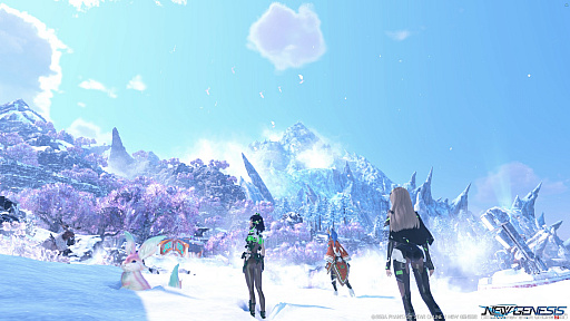画像ギャラリー No.001のサムネイル画像 / 「PSO2 ニュージェネシス」,大型アップデート第2弾“氷壁を穿つ五つの志”プレイレポート。極寒の地“クヴァリス”を探索