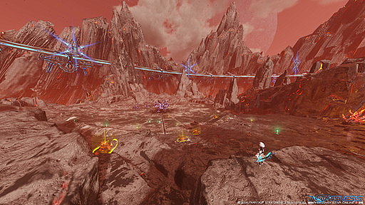 画像ギャラリー No.004のサムネイル画像 / ［プレイレポ］「PSO2 ニュージェネシス」大型アップデート“業火纏いし灼熱の兵団”先行体験。灼熱の地“スティア”はどこもかしこも危険度高め