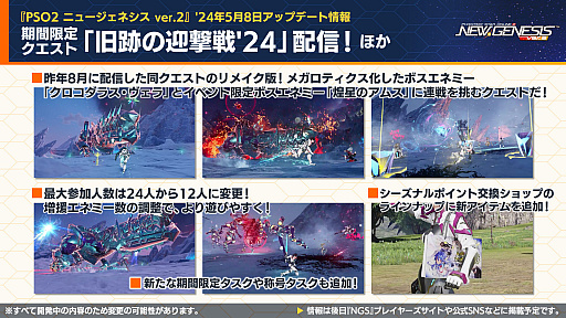画像ギャラリー No.010のサムネイル画像 / 「PSO2 ニュージェネシス」公式番組まとめ。対戦コンテンツ「ラインストライク」は7月に。「コードギアス 反逆のルルーシュ R2」とのコラボも