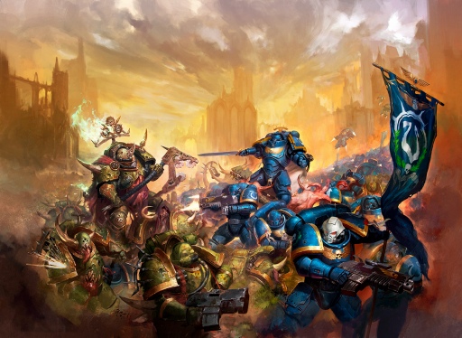 画像ギャラリー No.002のサムネイル画像 / 「Warhammer 40,000: Darktide」先行プレイレポート。ゴツい武器で押し寄せる異教徒ゾンビをなぎ倒していく爽快感が抜群だ