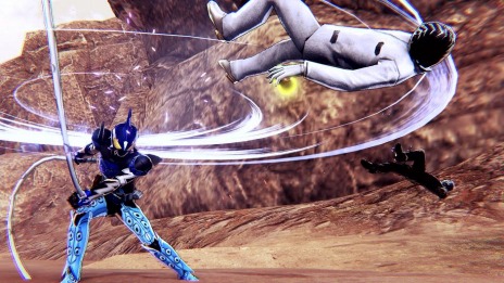 画像ギャラリー No.007のサムネイル画像 / 「KAMEN RIDER memory of heroez」の戦闘システムが公開。爽快なフォームチェインアクションとガジェットアクションが登場