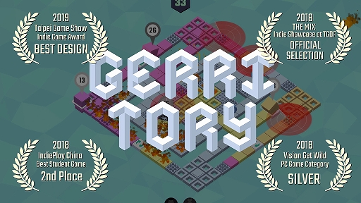 画像ギャラリー No.006のサムネイル画像 / キューブを使った陣取り合戦ゲーム「Gerritory」のPC（Steam）版を2020年Q4に配信
