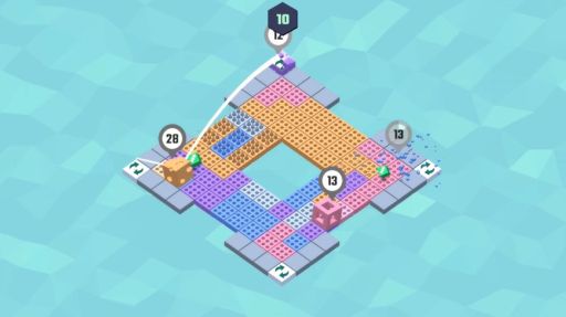 画像ギャラリー No.002のサムネイル画像 / 「Gerritory」のSteam版が配信開始。最大4人で遊べる地域占領パーティーゲーム
