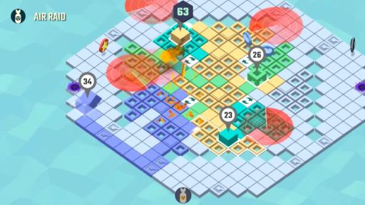 画像ギャラリー No.007のサムネイル画像 / 「Gerritory」のSteam版が配信開始。最大4人で遊べる地域占領パーティーゲーム