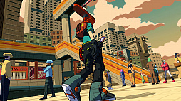 画像ギャラリー No.004のサムネイル画像 / 「ジェットセットラジオ」を彷彿とさせるアクションゲーム「Bomb Rush Cyberfunk」をTeam Reptileが発表。長沼英樹氏による楽曲提供も